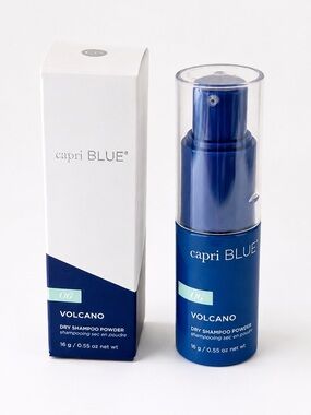 Capri Blue Volcano Dry Shampoo Powder New In Box 16g